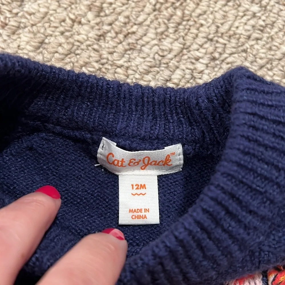 Target Cat & Jack unicorn poncho, size 12 months NWT!